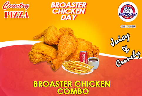Broaster Chicken Combo